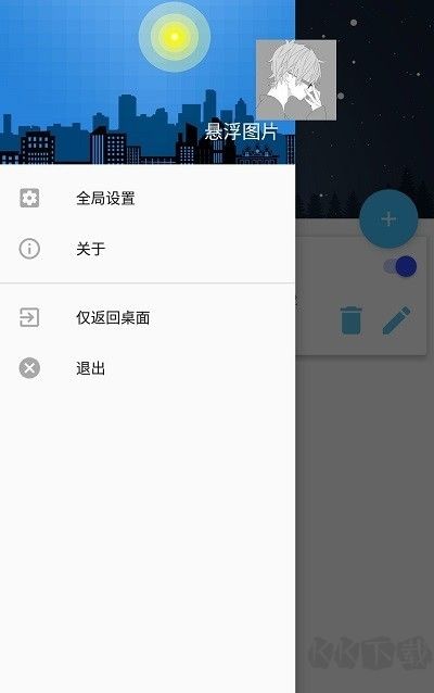 悬浮图片