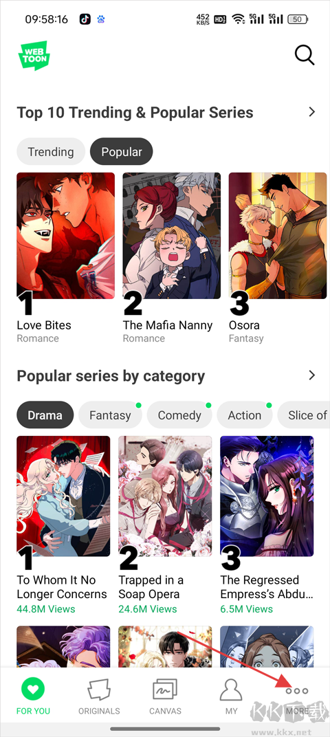 Webtoon漫画安卓版