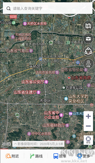 天地图山东官方卫星地图